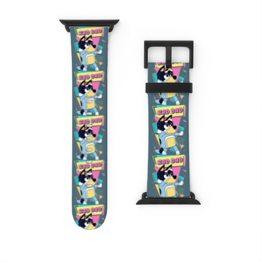 Discover Rad Dad Watch Bands For Apple Watch, Rad Dad Gift For Daddy, Rad Dad