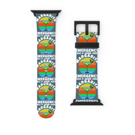 Discover Margarita Emergency Watch Bands For Apple Watch