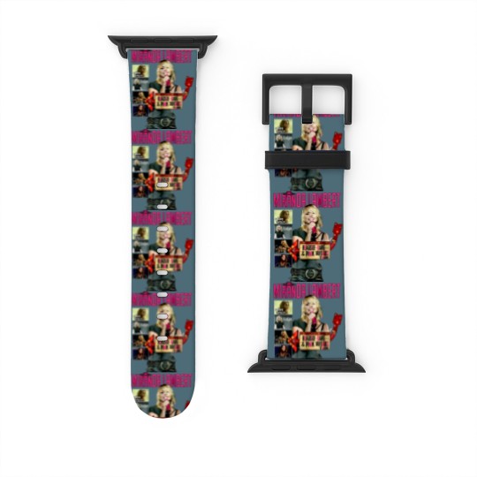 Discover MIRANDA LAMBERT Roadside Bar  Pink Guitars Tour 2019 Watch Bands For Apple Watch