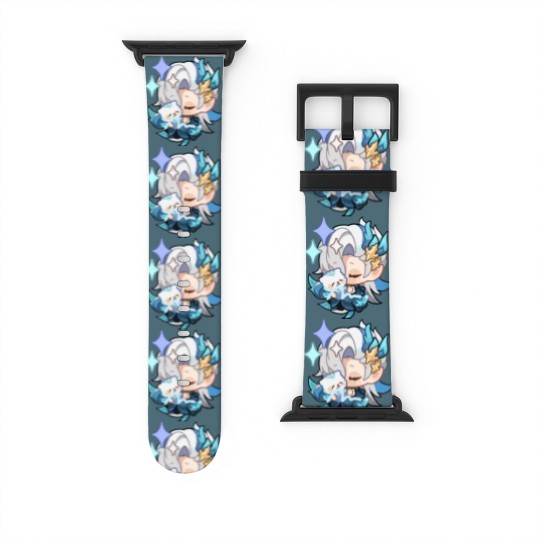Discover Neuvillette Genshin Impact Canvas Print Watch Bands For Apple Watch