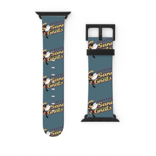 Discover Savannah Sand Gnats vintage defunct baseball team emblem Watch Bands For Apple Watch