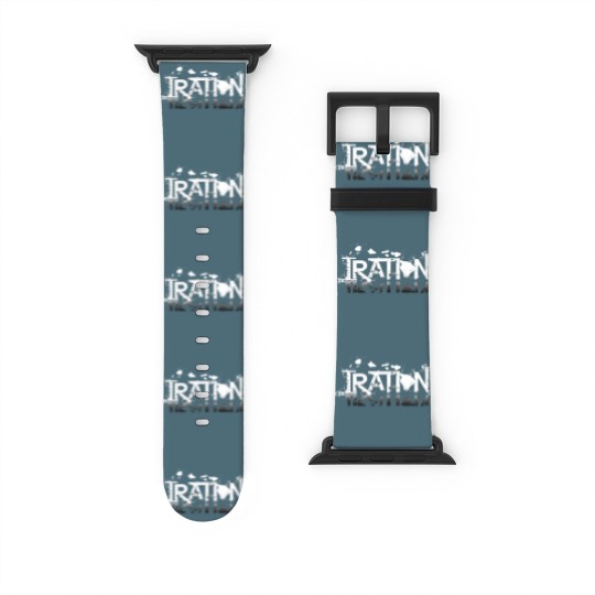 Discover iration band name logo music Genre Reggae Dub Reggae rock 99art Watch Bands For Apple Watch