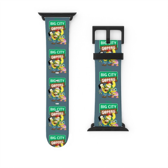 Discover Big City Greens Watch Bands For Apple Watch Big City Greens Family Watch Bands For Apple Watch Cricket Green Tilly Green Bill Green Watch Bands For Apple Watch