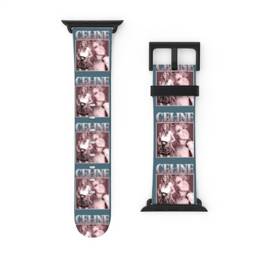 Discover Célines Dions Pop Music Diva Legend 80s Limited Watch Bands For Apple Watch