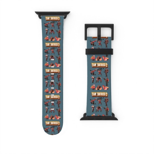 Discover Team fortress all characters classes with tf logo classic Watch Bands For Apple Watch Watch Bands For Apple Watch