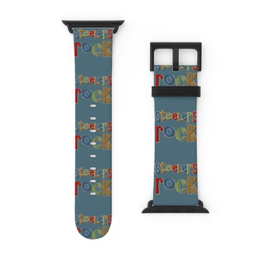 Discover Steeler Rock Watch Bands For Apple Watch
