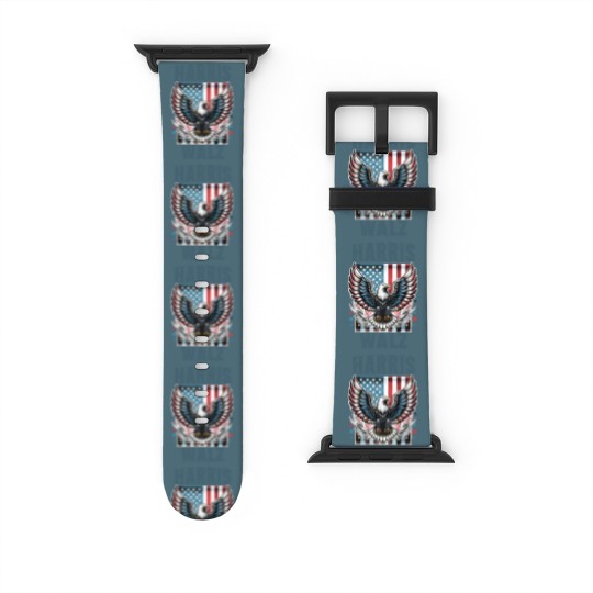Discover Harris Walz Watch Bands For Apple Watch, Kamala Harris Walz 2024 Watch Bands For Apple Watch, Madam President Watch Bands For Apple Watch