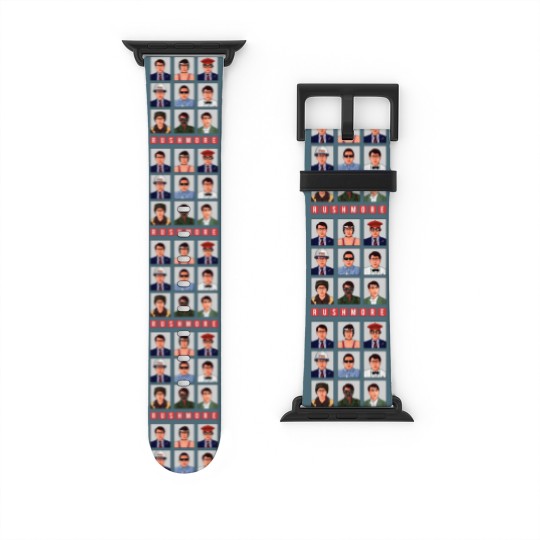 Discover Rushmore Max Fischer Grid Watch Bands For Apple Watch