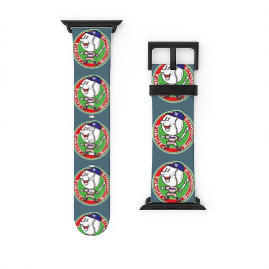 Discover Nippon Professional Baseball Yakult Swallows Retro Watch Bands For Apple Watch