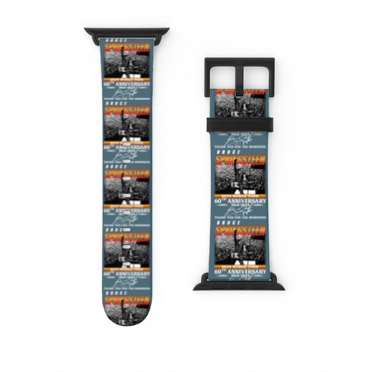 Discover Bruce Springsteen 2024 Tour Watch Bands For Apple Watch, Bruce Springsteen 60th Anniversary Watch Bands For Apple Watch