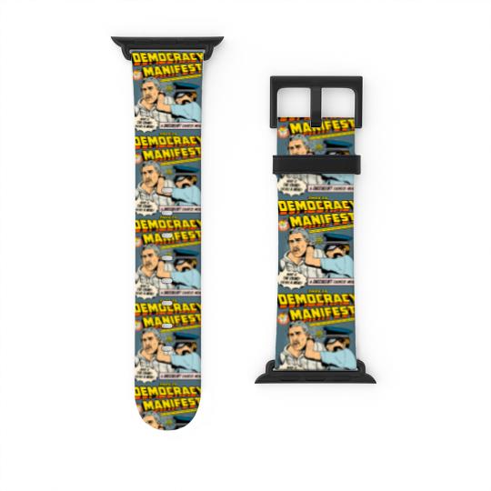 Discover This Is Democracy Manifest Iconic Watch Bands For Apple Watch | I See You Know Your Judo Well