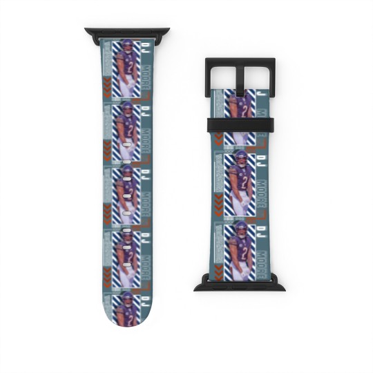 Discover Dj Moore Paper Poster Version 10 Watch Bands For Apple Watch