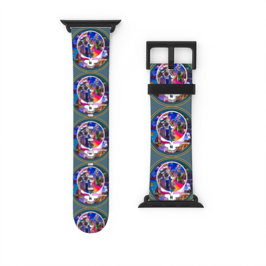 Discover Dead and company sphere inspired Unisex Jersey Short Sleeve Watch Bands For Apple Watch