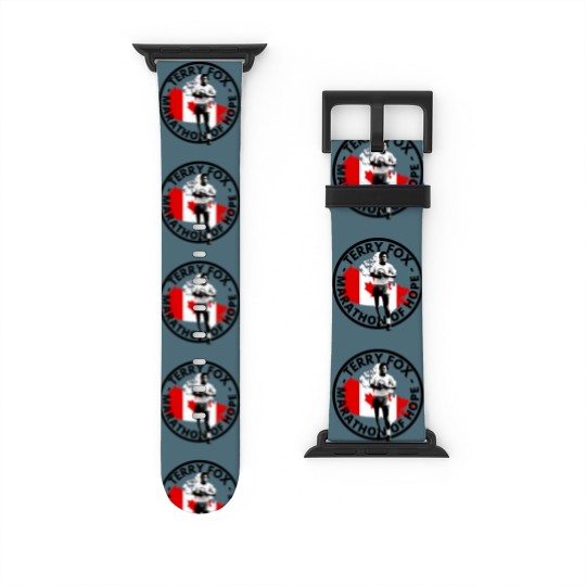 Discover Terry Fox Marathon Of Hope Unisex Watch Bands For Apple Watch, Ryan Reynolds Terry Fox Watch Bands For Apple Watch