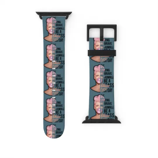 Discover P!nk Be Strong Watch Bands For Apple Watch, Trustfall Album Watch Bands For Apple Watch, Pink Singer Tour Watch Bands For Apple Watch, Summer Carnival 2024