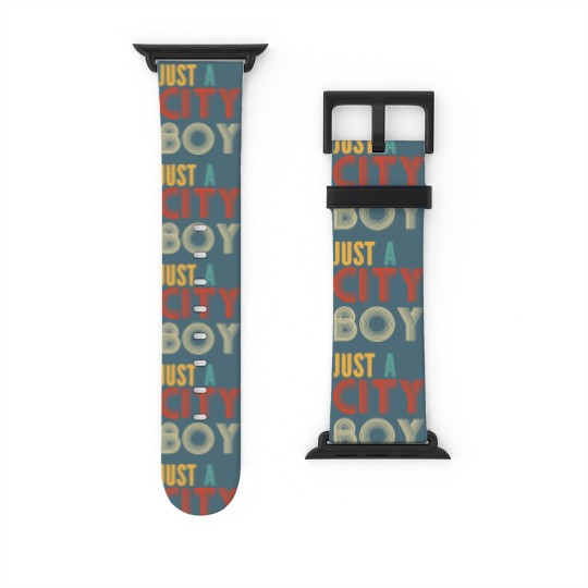 Discover retro just a city boy journey t Watch Bands For Apple Watch