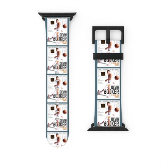Discover Devin Booker SLAM Poster Watch Bands For Apple Watch, Devin Booker Magazine Watch Bands For Apple Watch