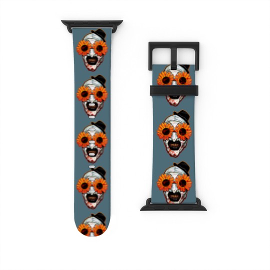Discover Art The Clown Terrifier 2 Sunflower Sunglasses Horror Watch Bands For Apple Watch