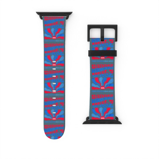 Discover Harris Walz 2024 Vintage Boho Groovy Retro red Blue Kamala Harris 2024 - Harris Walz 2024 - Watch Bands For Apple Watch