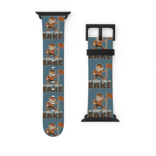 Discover Shake and Bake - Baker Mayfield - Flag Plant - Clevel nd Browns Inspired Watch Bands For Apple Watch