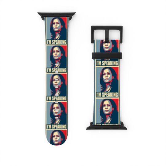 Discover Kamala Harris - Mr. Vice President I'm Speaking Watch Bands For Apple Watch