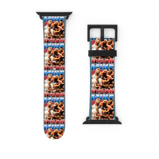 Discover Mike Tyson Boxing Watch Bands For Apple Watch Cotton Watch Bands For Apple Watch For Men All Size S To 5XL