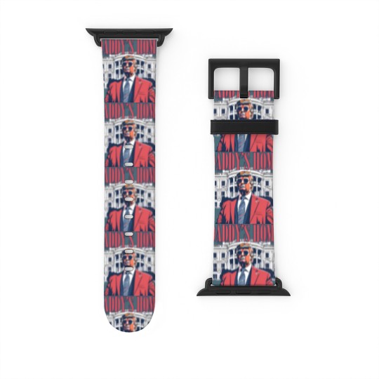 Discover Daddy's Home Watch Bands For Apple Watch, White House 2024 Watch Bands For Apple Watch, Get In Losers Watch Bands For Apple Watch