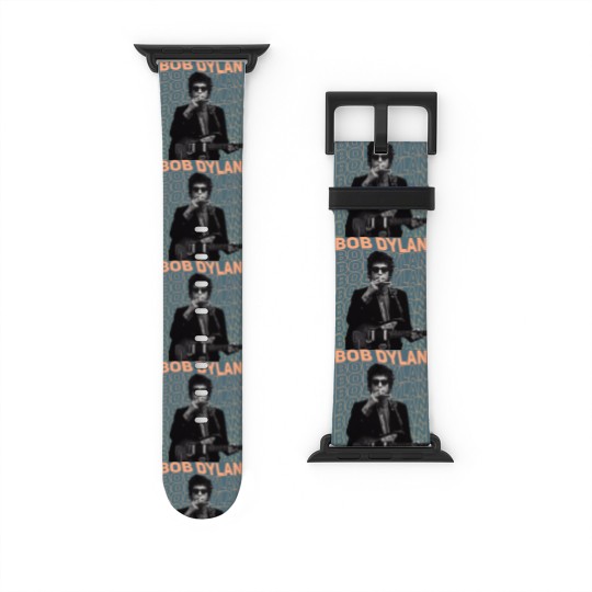 Discover Bob Dylan T-ShirtBob Dylan T-Shirt_by KianOlsen_ Watch Bands For Apple Watch