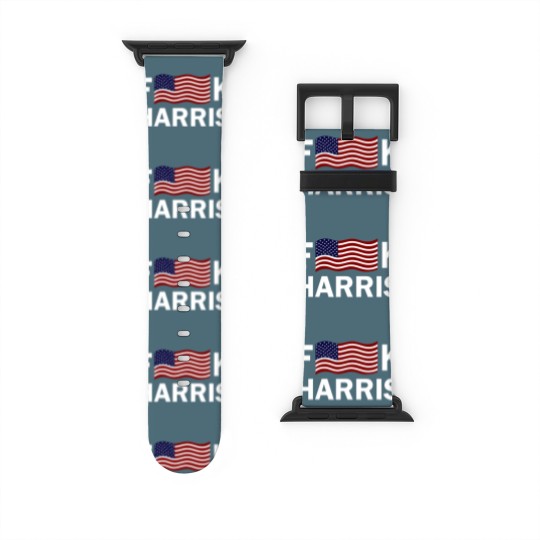 Discover F Kamala Harris Conservative Republican FKH Political Humor Unisex Watch Bands For Apple Watch