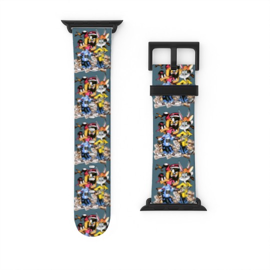 Discover Vtg Y2k Looney Toons Swap Meet Bootleg Jewels Cartoon Watch Bands For Apple Watch