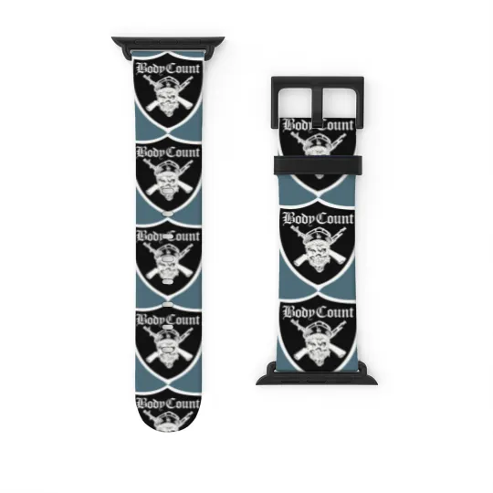 Discover Body Count - Black  (1) Watch Bands For Apple Watch