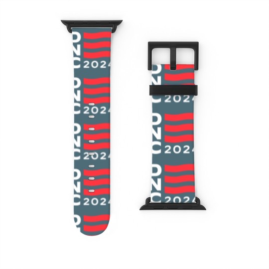 Discover DNC Democratic National Convention 2024 LOGO - Kamala Harris - Watch Bands For Apple Watch