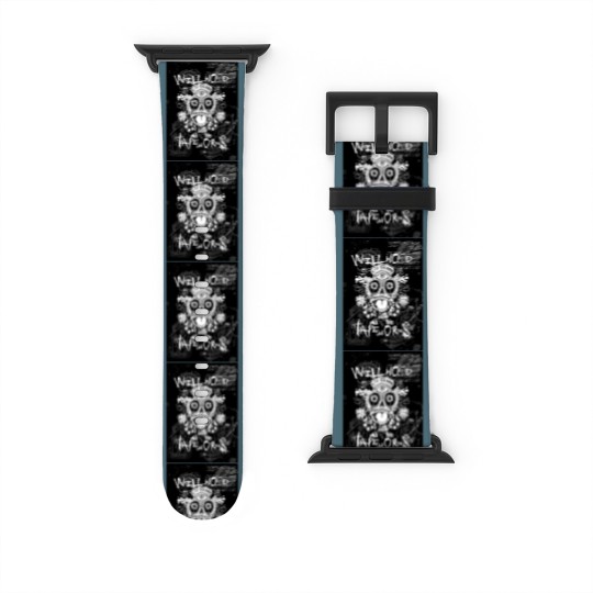 Discover Will Wood and The Tapeworms Artwork Design Watch Bands For Apple Watch