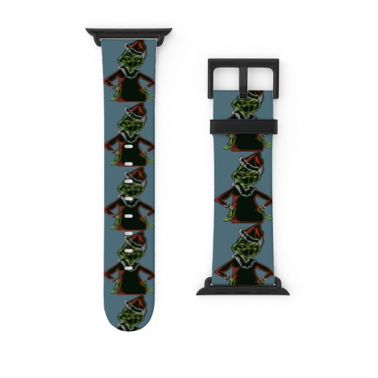 Discover Neon funny character - funny character Stole Christmas - Watch Bands For Apple Watch