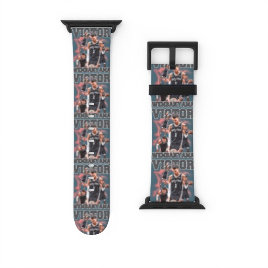 Discover Victor Wembanyama Unisex Watch Bands For Apple Watch, Victor Wembanyama Graphic
