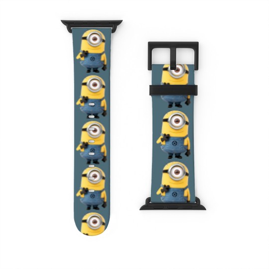 Discover Minion Mayhem: Watch Bands For Apple Watch unleashed with the most loved minion