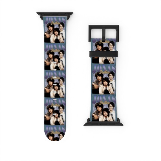 Discover Jonas Brothers 90s Vintage Watch Bands For Apple Watch, Jonas Brothers Bootleg Watch Bands For Apple Watch, Jonas Brothers Watch Bands For Apple Watch