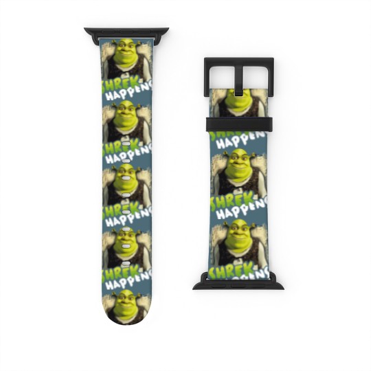 Discover Sexy Shrek  shrek meme face  shrek wazowski  Essential Watch Bands For Apple Watch