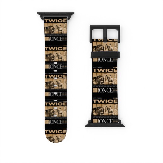Discover Vintage Twice Watch Bands For Apple Watch, Twice Unisex Kpop Watch Bands For Apple Watch