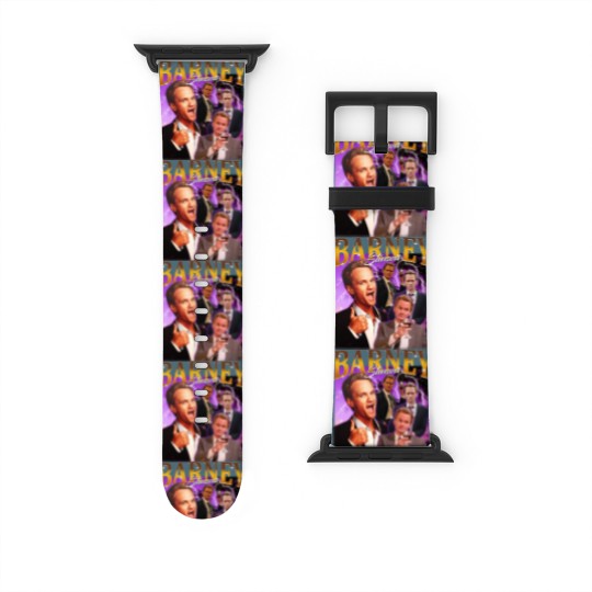 Discover Retro Barney Stinson Watch Bands For Apple Watch, Barney Stinson Watch Bands For Apple Watch, Vintage Barney Stinson Watch Bands For Apple Watch