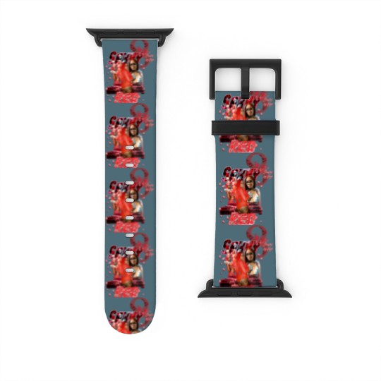 Discover Vintage Sexyy Red Watch Bands For Apple Watch, Sexyy Red Watch Bands For Apple Watch, Retro Sexyy Red Watch Bands For Apple Watch For Fans