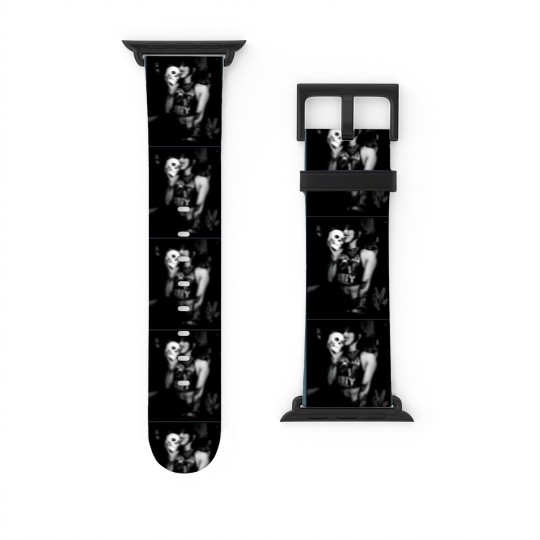 Discover Rhea Ripley Skull Watch Bands For Apple Watch Size S-5XL Watch Bands For Apple Watch