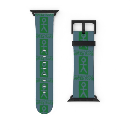 Discover Hated Youth Watch Bands For Apple Watch Vintage Rock Punk Watch Bands For Apple Watch