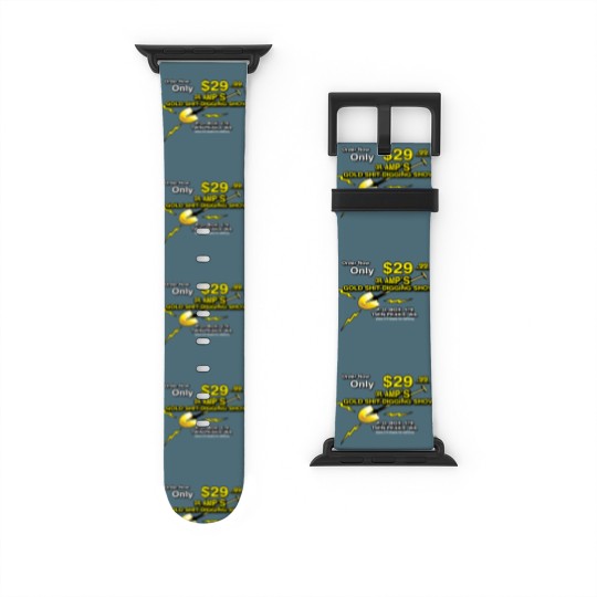 Discover DR. AMP'S GOLD SHIT-DIGGING SHOVEL - Twin Peaks - Watch Bands For Apple Watch