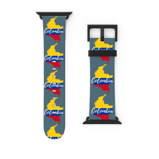 Discover Mapa de Colombia - Map of Colombia - Colombia - Watch Bands For Apple Watch