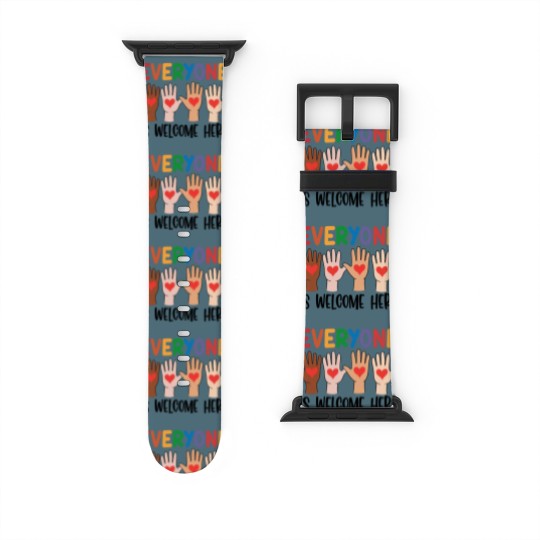 Discover Everyone Is Welcome Here Watch Bands For Apple Watch, Teacher Watch Bands For Apple Watch, Idaho Teacher