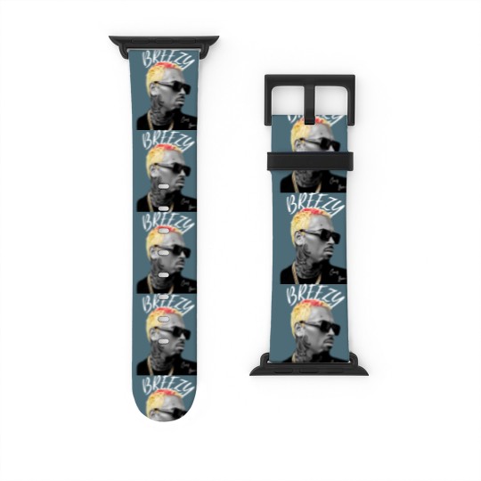 Discover Chris Brown Watch Bands For Apple Watch, Chris Brown 11:11 Tour 2024 Watch Bands For Apple Watch, Chris Brown Breezy Watch Bands For Apple Watch