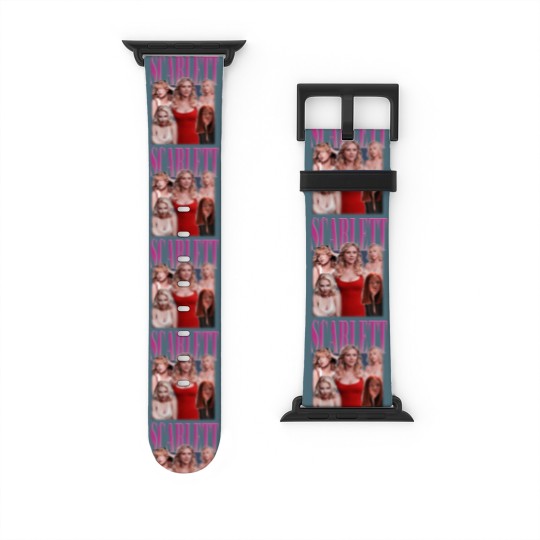 Discover Scarlett Johansson Watch Bands For Apple Watch, Scarlett Johansson Fan, Scarlett Johansson Movies Watch Bands For Apple Watch