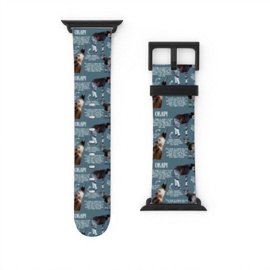 Discover Animal Facts - Okapi - Okapi - Watch Bands For Apple Watch