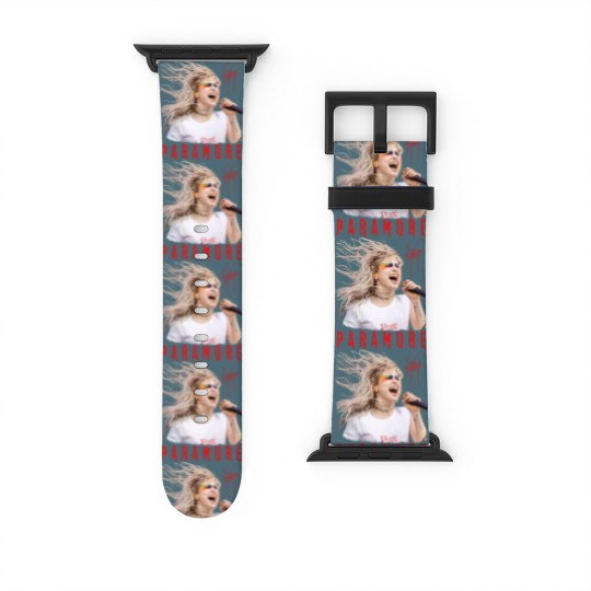 Discover Paramore Hayley Williams Watch Bands For Apple Watch, Music Tour 2023, Paramore Merch Watch Bands For Apple Watch